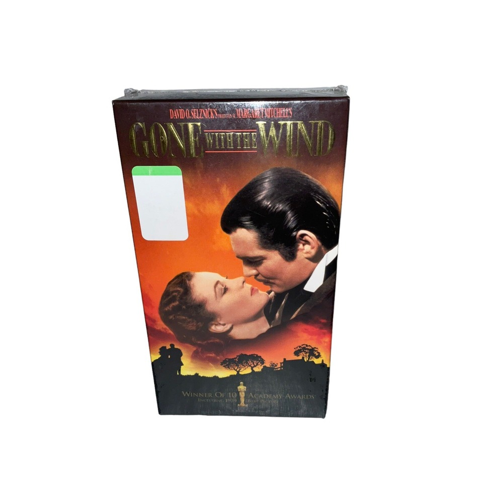 Gone With the Wind Clark Gable Vivian Leigh Set of 2 VHS Tapes New Still‎ Sealed
